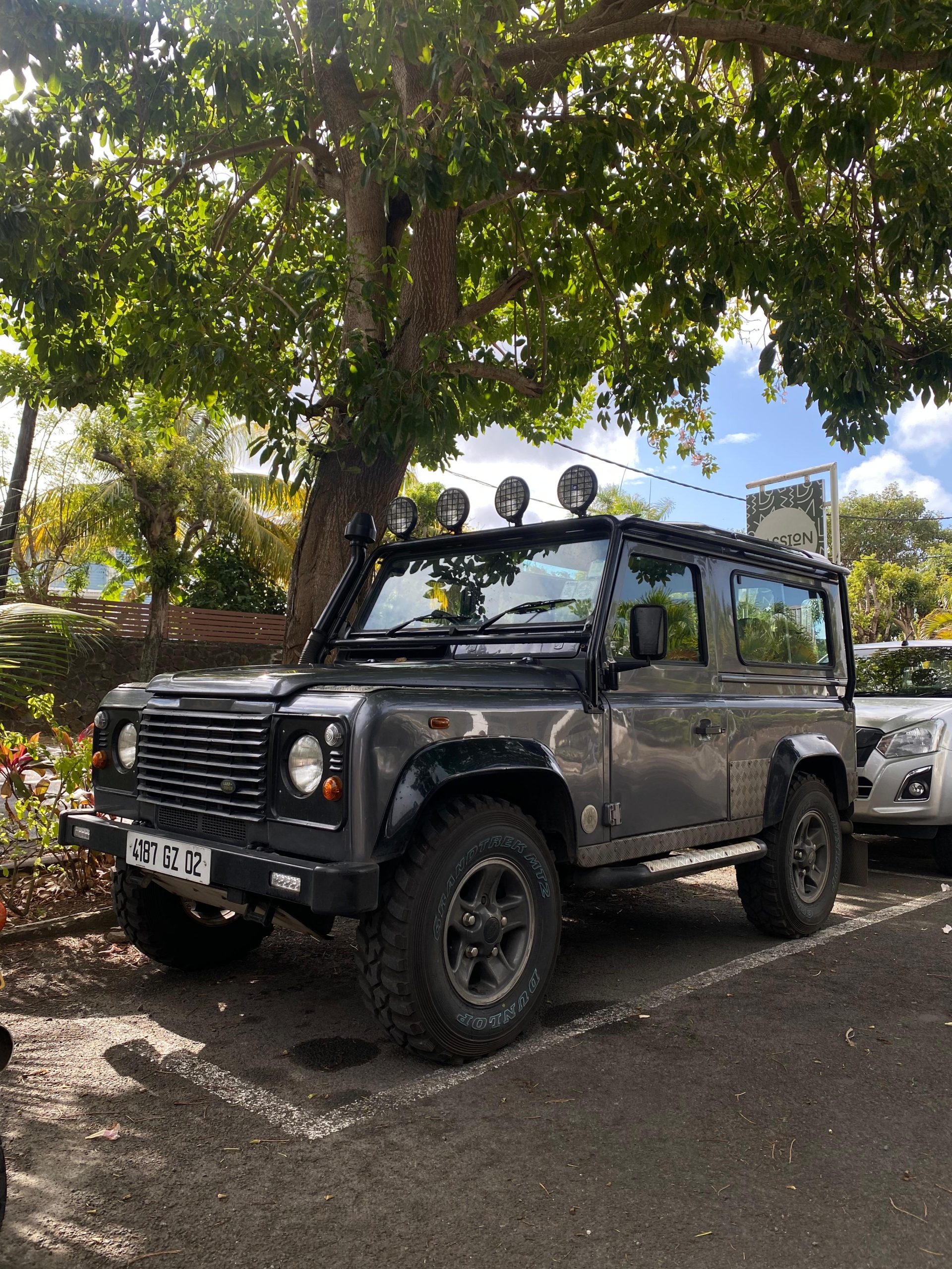 Land Rover Defender in Mauritius