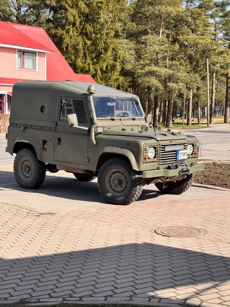 Land Rover Defender sighting in Tartu Estonia