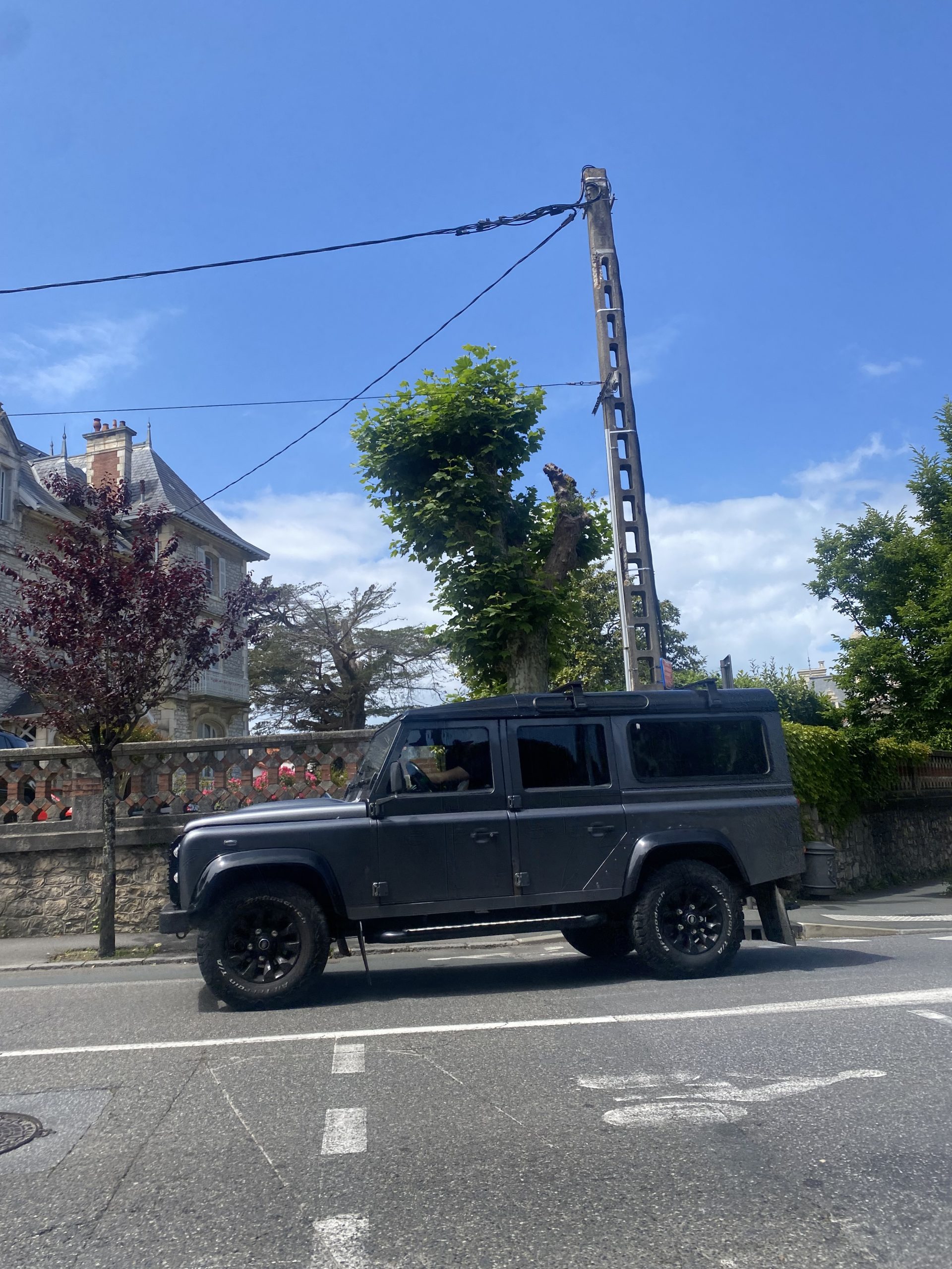 New Land Rover Defender spotted in Bidart France — choosing the right engine and specification is the most important decision when buying new