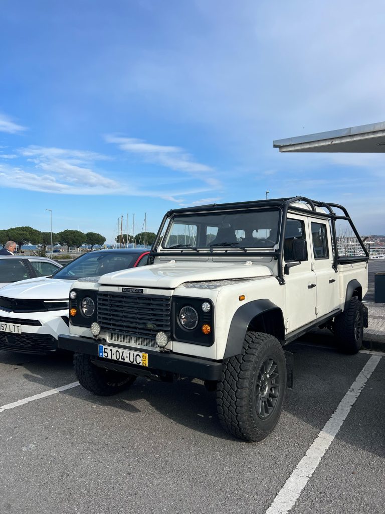 Land Rover Defender sighting in Lisbon Portugal